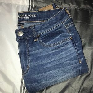 American Eagle Medium Wash Jeggings